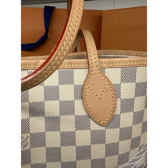 NIB Louis Vuitton Neverfull MM Nautical Azur N40471 💯% Authentic 🏅 - Picture 6 of 16